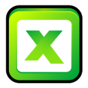 Microsoft Office 2003 Excel Icon 128x128 png
